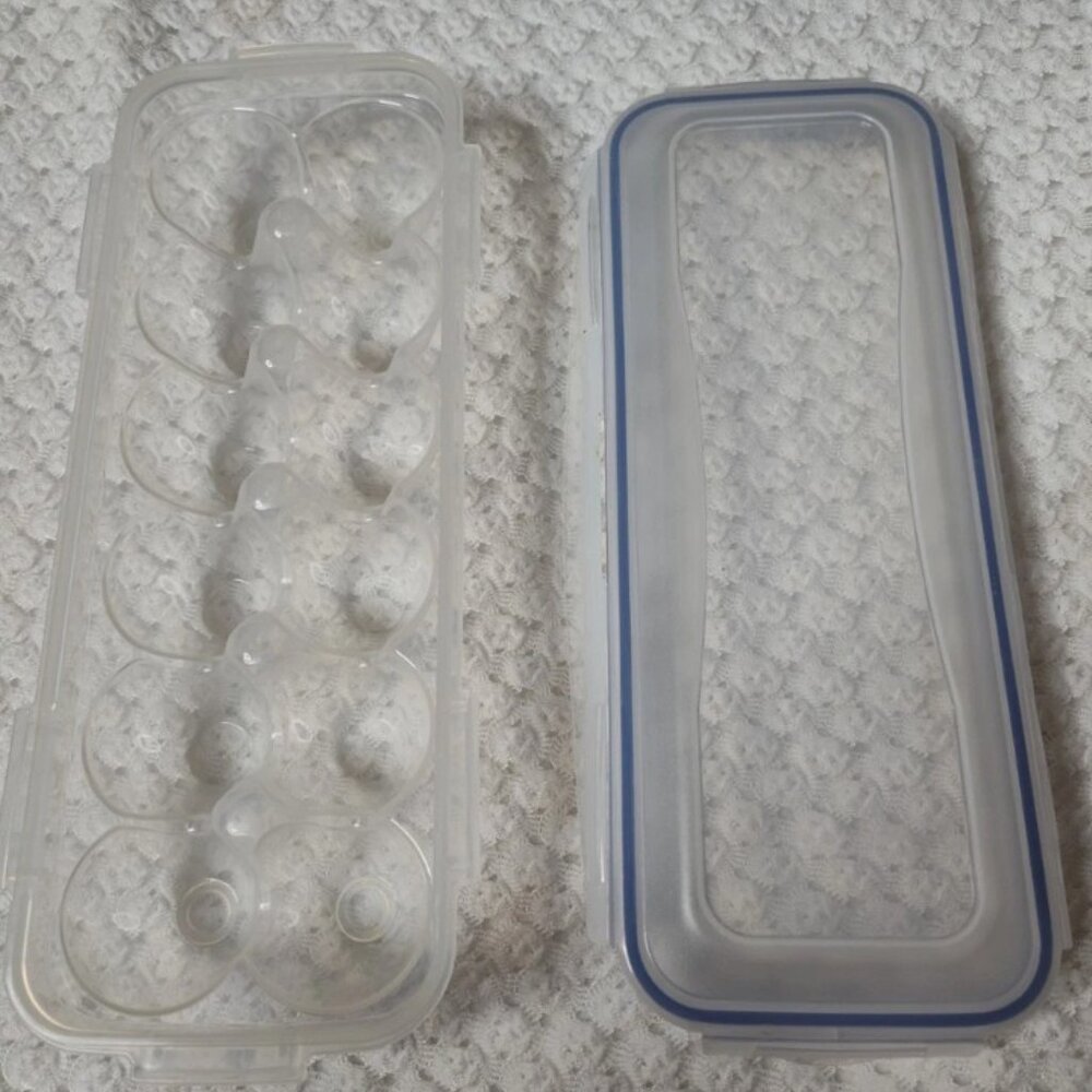 Lock & Lock Storage 12 Count Egg Container Tray - Picture 3 of 4